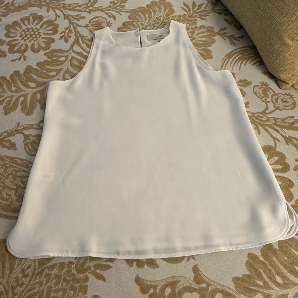 Loft Sleeveless Lined Blouse
